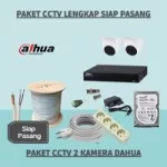Paket CCTV Dahua 2MP 2 Kamera - Siap Pasang Lengkap