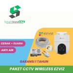 Paket CCTV Wireless EZVIZ 2–8 Kamera – WiFi Smart Camera Full HD