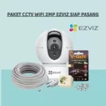 Paket CCTV WiFi Indoor 2MP – Smart Pan & Tilt Camera