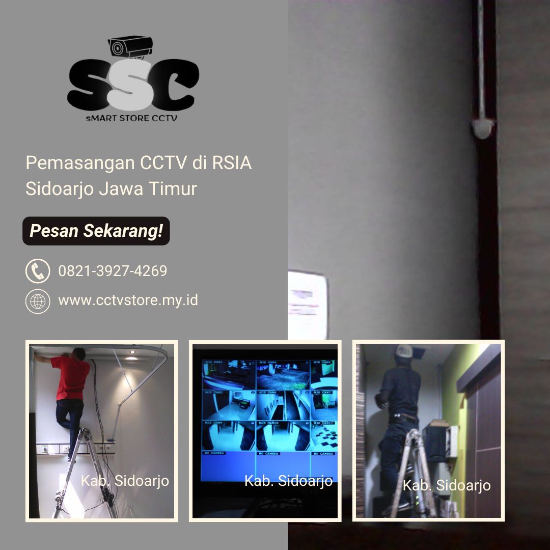 Pemasangan CCTV RSIA Sidoarjo