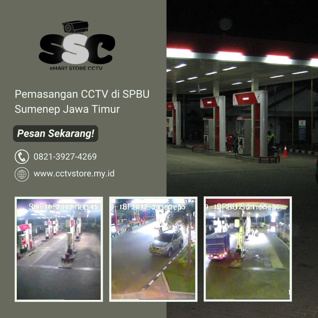 Pemasangan CCTV SPBU Sumenep