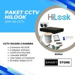 Paket CCTV Hemat 2 Kamera Hilook – Tanpa Instalasi