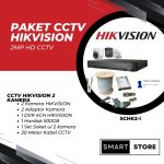 Paket CCTV Hemat 1 Indoor + 1 Outdoor HIKVISION – Tanpa Instalasi