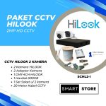 Paket CCTV Hemat 1 Indoor + 1 Outdoor Hilook – Tanpa Instalasi