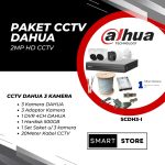 Paket CCTV Hemat 2 Indoor + 1 Outdoor Dahua – Tanpa Instalasi