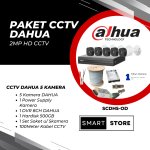 Paket CCTV Hemat 5 Kamera Outdoor Dahua – Tanpa Instalasi