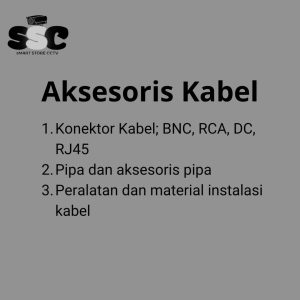 Aksesoris kabel CCTV