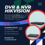 DVR & NVR Hikvision H.265+ | Full HD, Internet & Mobile View