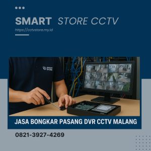 Jasa bongkar pasang DVR CCTV Malang