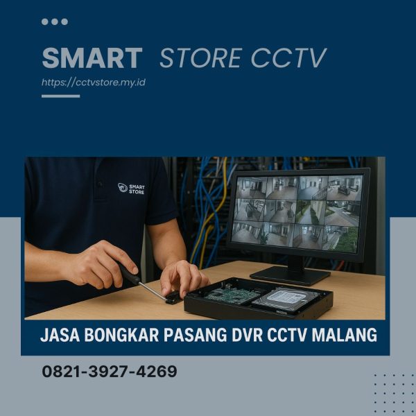 Jasa bongkar pasang DVR CCTV Malang