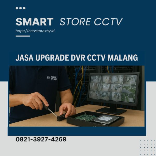 Jasa upgrade DVR CCTV Malang