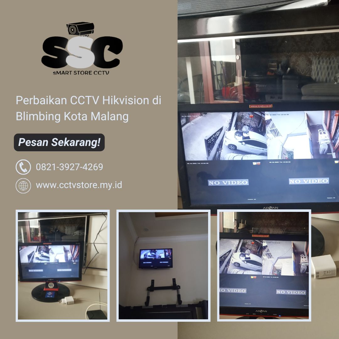 Perbaikan DVR Hikvision Blimbing Malang