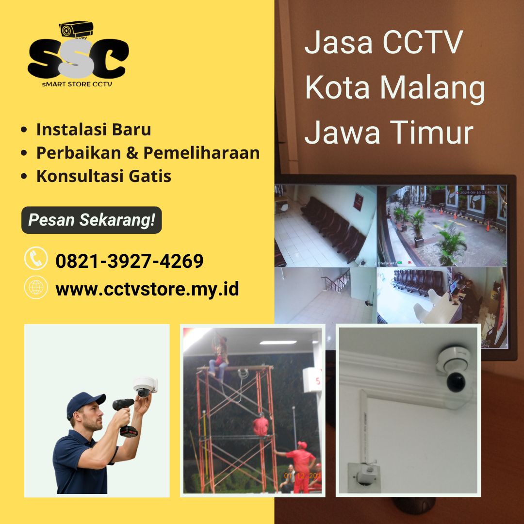 Jasa CCTV Kota Malang