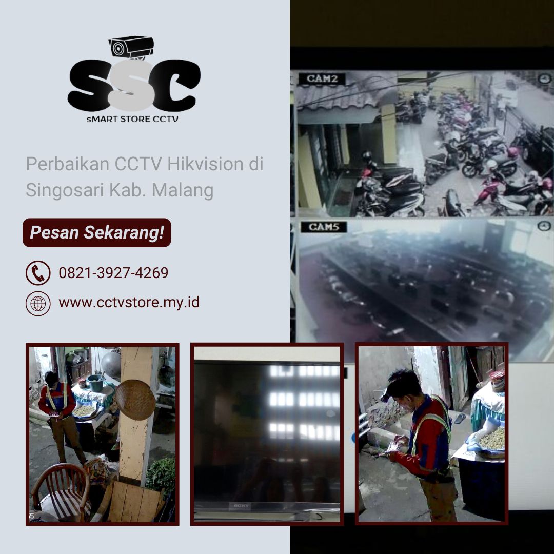 Maintenance CCTV Sekolah Singosari