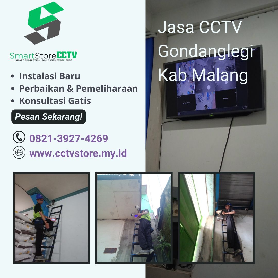 Jasa Pasang CCTV Gondanglegi Malang