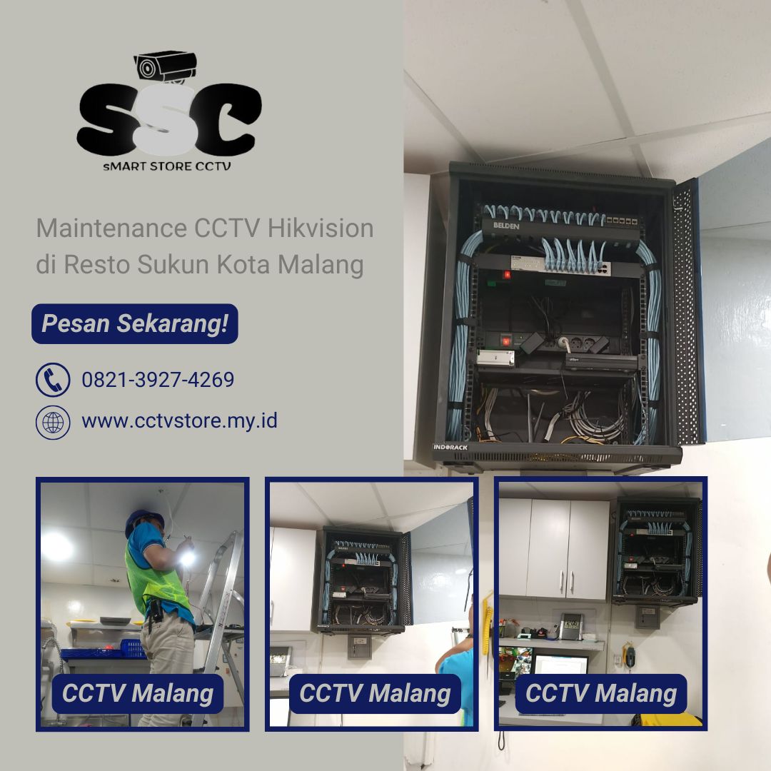 Maintenance CCTV Hikvision Sukun Malang