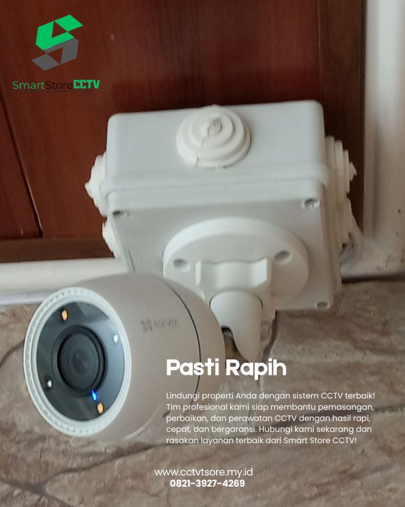 Hasil Pasang CCTV Ezviz Outdoor