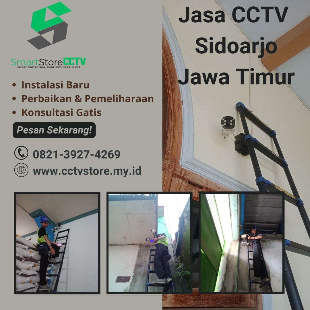Jasa Pasang CCTV Sidoarjo