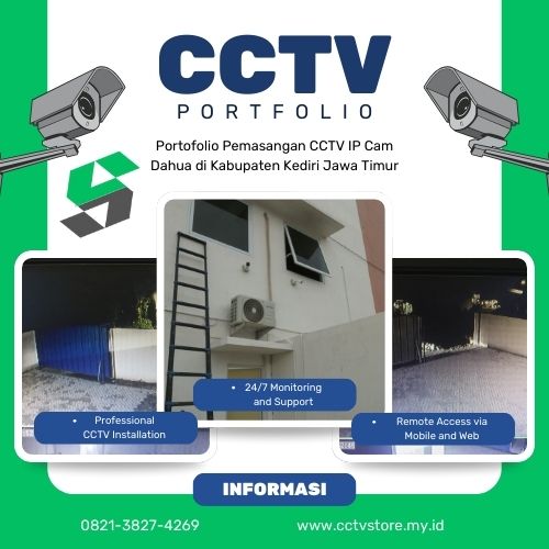 Pemasangan CCTV IP Dahua Kediri