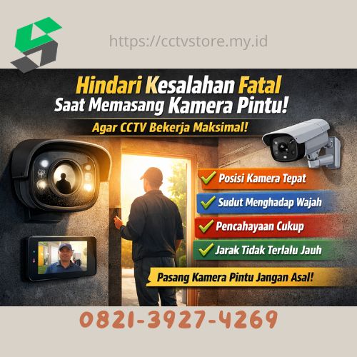 Tips Pasang CCTV di Pintu