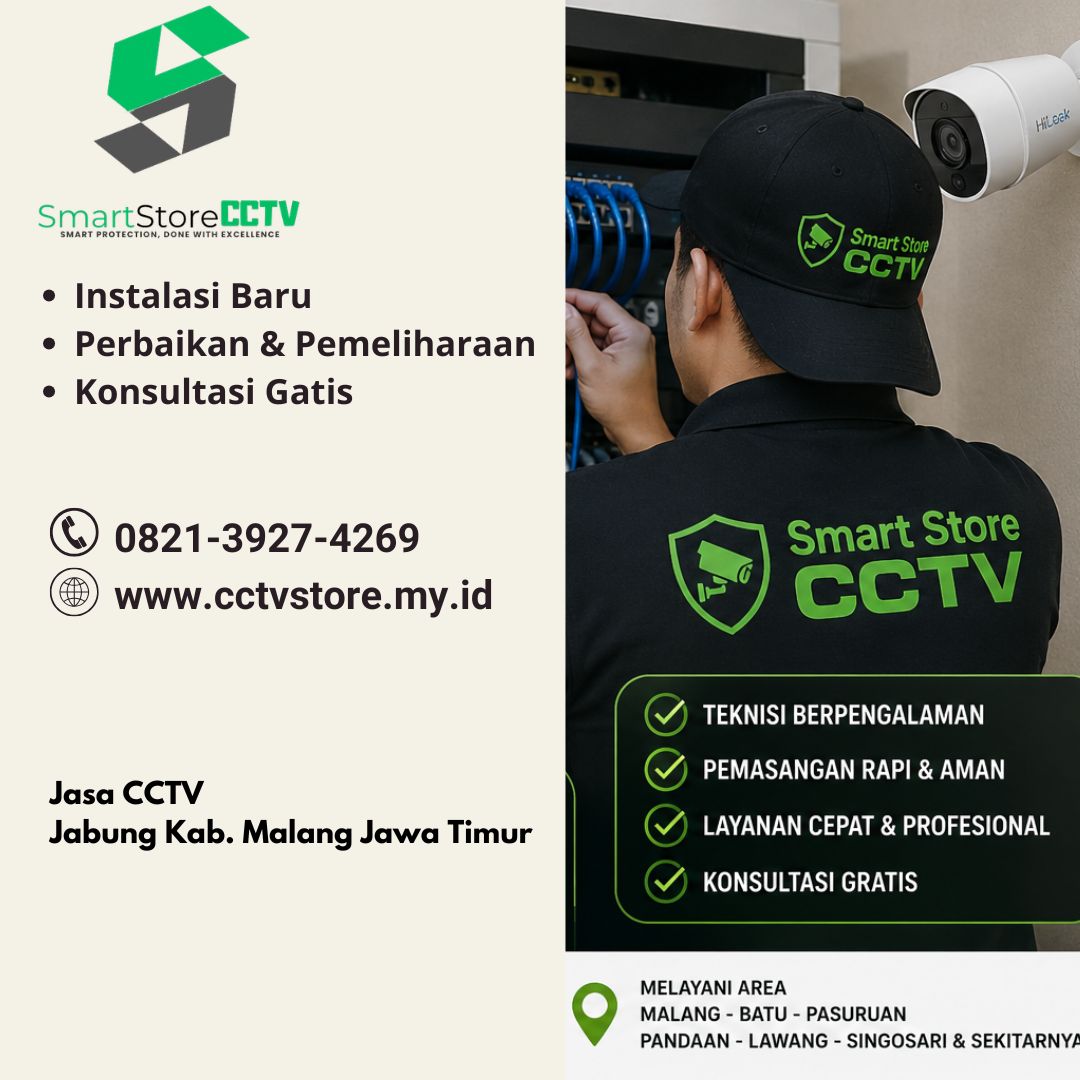 Jasa Pasang CCTV Jabung Malang