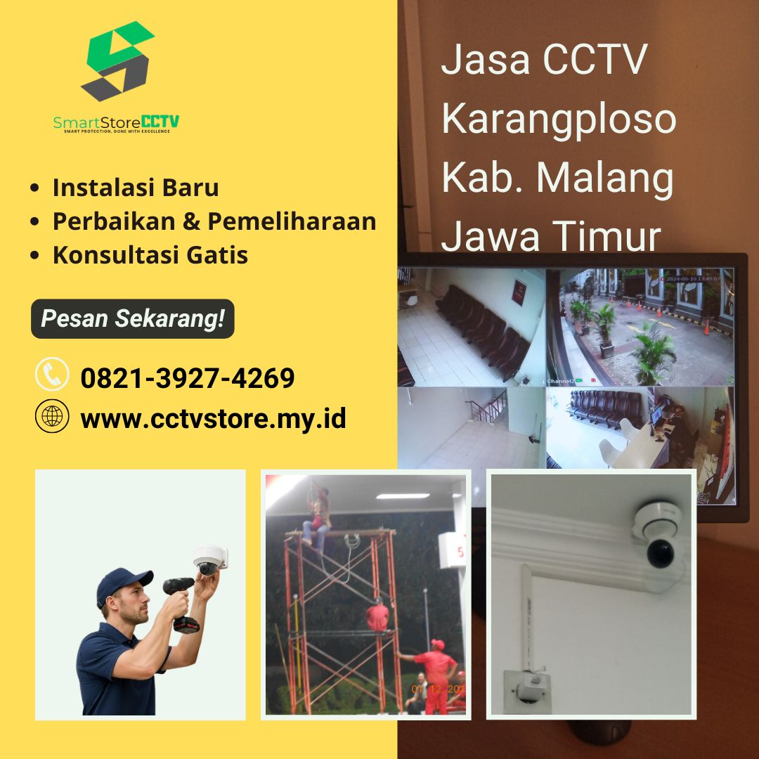 Jasa Pasang CCTV Karangploso Malang