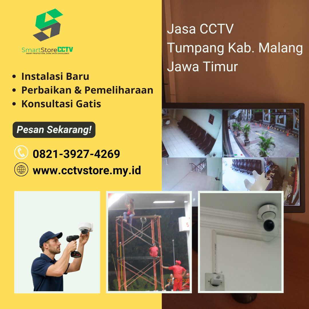 Jasa Pasang CCTV Tumpang